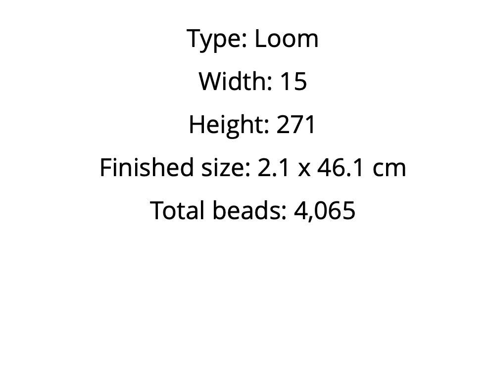 Beginner Beaded Hat Band Pattern PDF- White Emerald Mint Bead loom Design