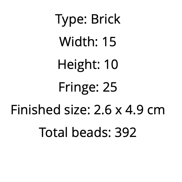 Earrings pattern-dimension