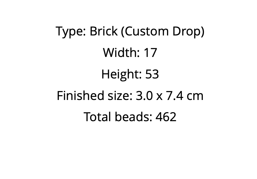 Floral Brick Stitch Earrings Pattern – Pink Fuchsia Miyuki Delica Beading Tutorial (PDF Download)