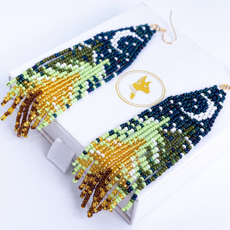 finished pictures of earrings