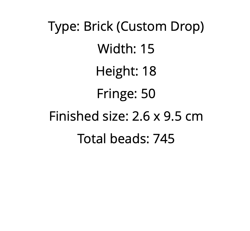 marijuana-beaded-pattern-size