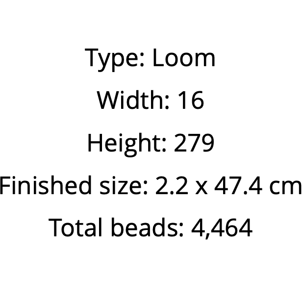Beaded Hat Band Pattern — DIY Western Cowgirl & Cowboy Loom Bead Pattern