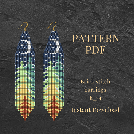 tree-and-moon-christmas-earrings-pattern